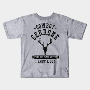 Cowboy Cerrone BLK Kids T-Shirt